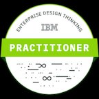 IBM Enterprise Design Thinking Practitioner badge